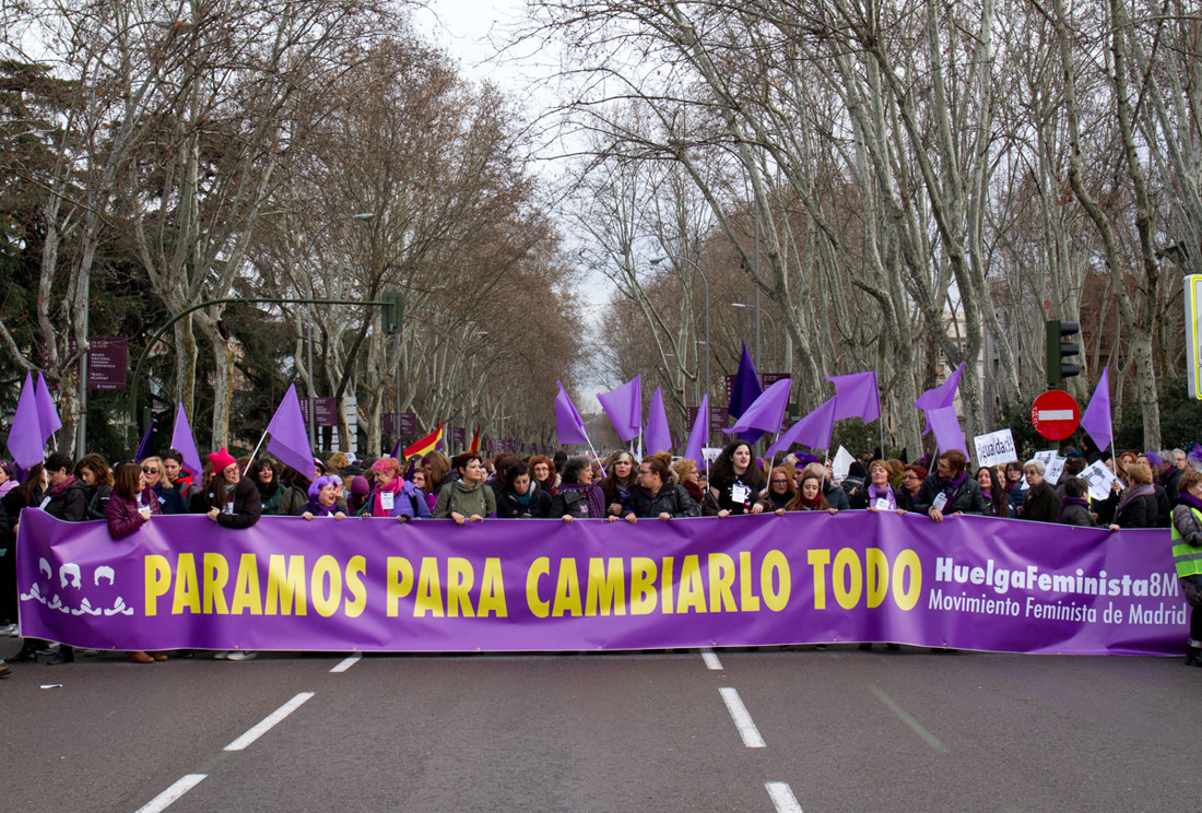 01_Dia internacional de la mujer Manifestacion Madrid 8 de marzo 2018