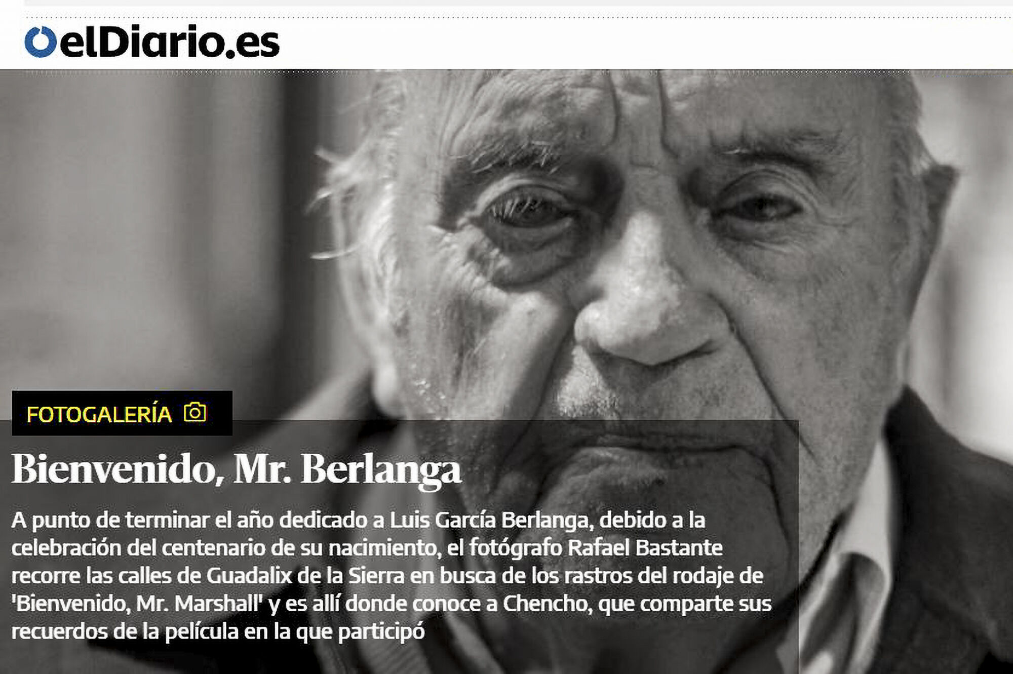 Bienvenido, Mr.Berlanga